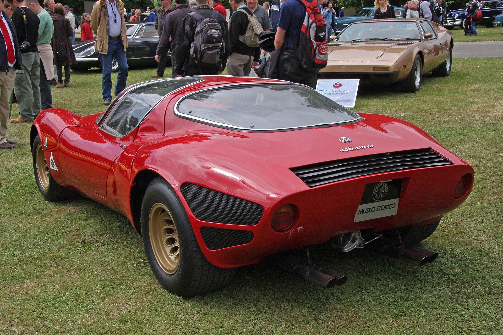 Tipo 33 Stradale — один из первых суперкаров